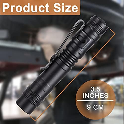 10-Piece LED Flashlights for Camping Emergency Use and fathers Day Gifts