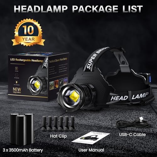 The Ultimate Rechargeable LED Headlamp