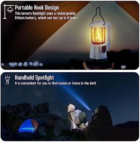 COWHERD Rechargeable Lantern Flashlight