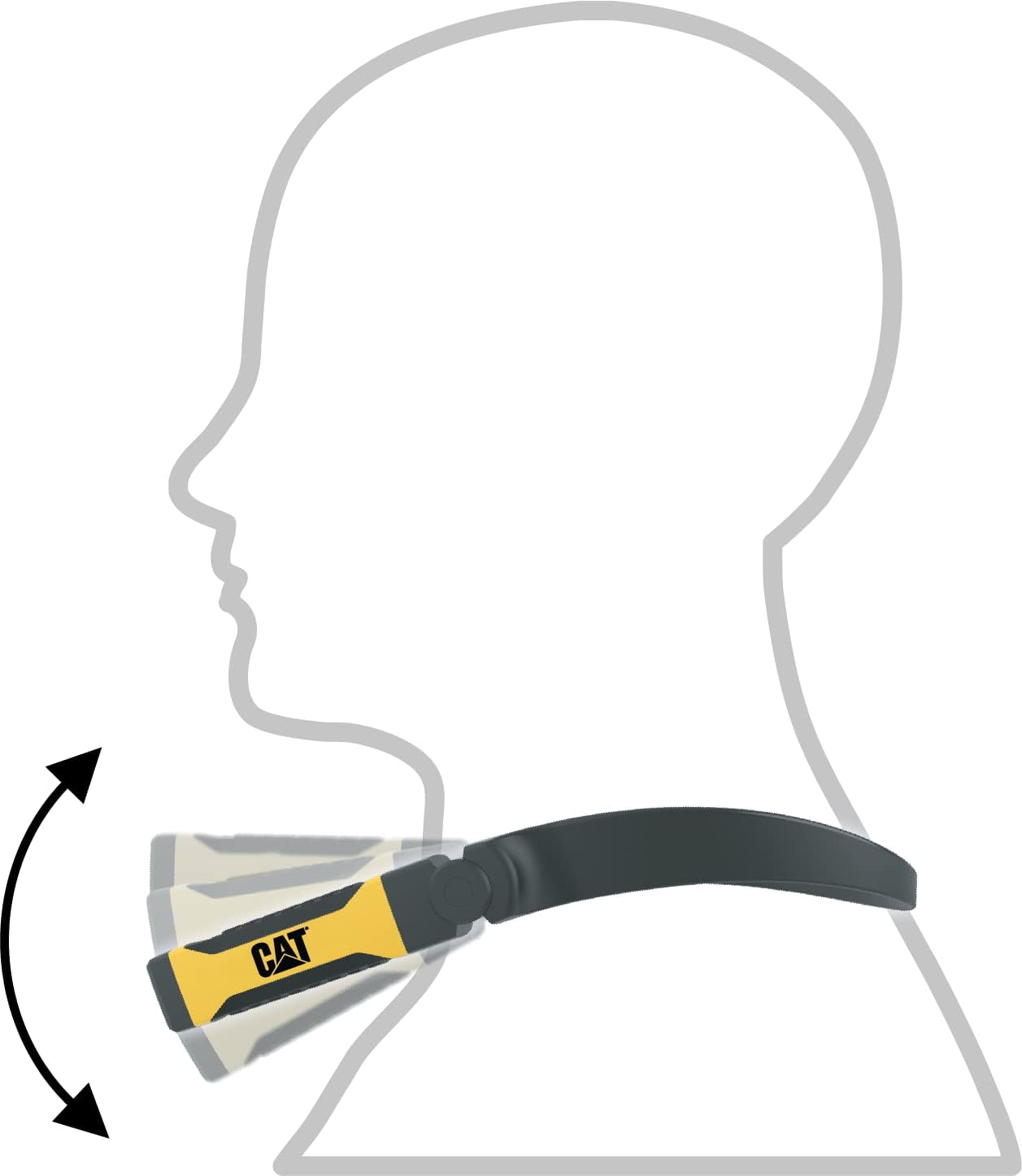 CAT Merchandise CT7100 200 Lumens Bright LED Hands-Free Neck Light