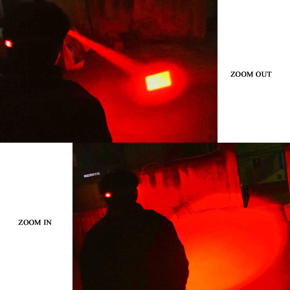 Adjustable Red LED Headlamp