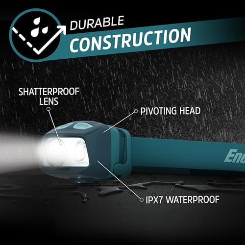 Energizer Headerlamp - 3W 500 Lumens IPX7 Waterproof