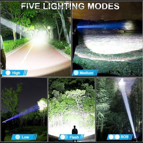 Bright Reusable 100000 Lumens Headlamp