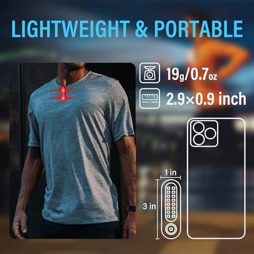Yaklim Rechargeable Running Flashlight