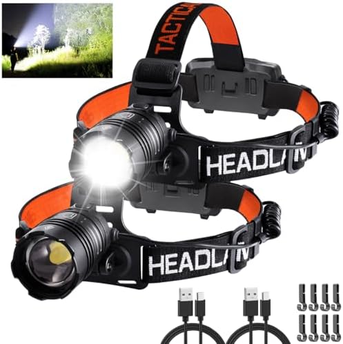 High-Brightness Rechargeable Headlamp