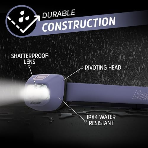Energizer Headlamp - Bright Durable Water-Resistant