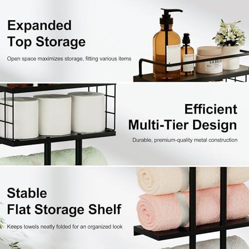 Bath Time Miracle Butlerinas Compact Towel Organizer
