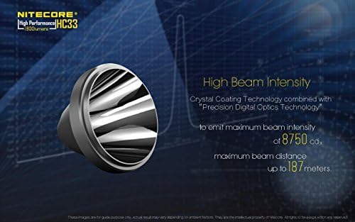 Nitecore Value Bundle HC33 1800 Lumens