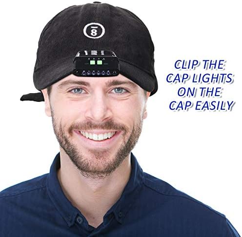 Mudder 2-Piece LED Cap Lights