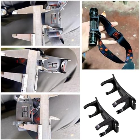 3-Piece Headlamp Bracket Clips for LED Headlamps