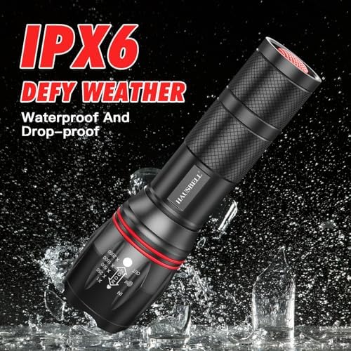 HAUSBELL A100 LED Flashlight - Bright Compact and Tough