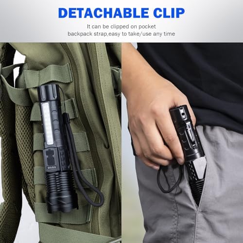 Cinlinso Rechargeable LED Flashlight