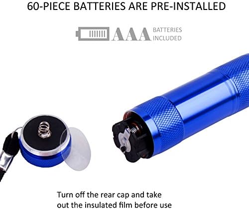 FASTPRO 4-Pack Aluminum LED Flashlight Set