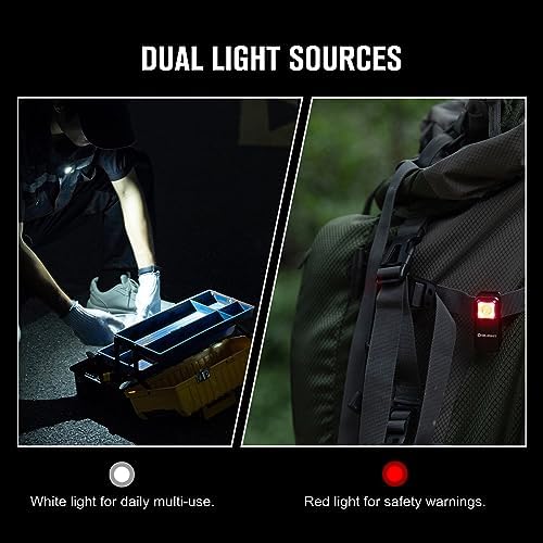 OLIGHT Oclip Rechargeable Dual Light Source EDC Clip-On Flashlight - 300 Lumens