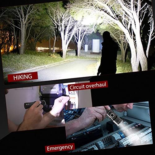 HAUTMEC Rechargeable LED Flashlight
