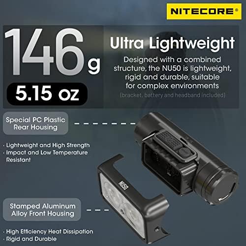 Nitecore NU50 1400 Lumens