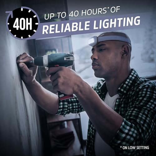 Energizer Headlamp - Bright Durable Water-Resistant