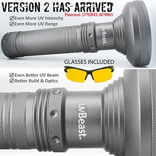 UVBeast V2 Black Light Flashlight