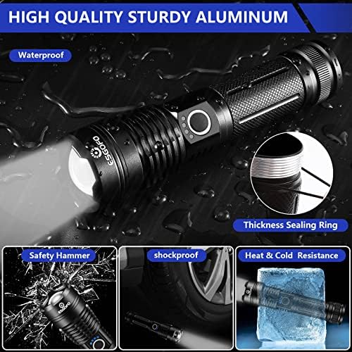 Esgofo Rechargeable LED Handheld Flashlight