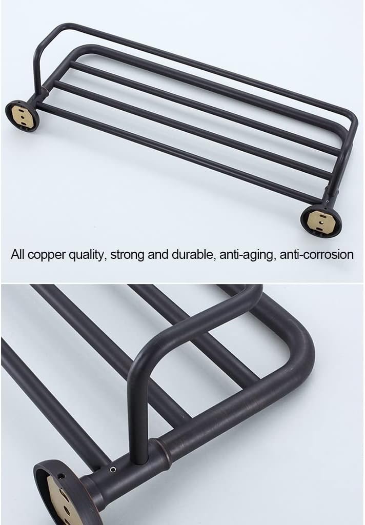 All Copper European Antiques Bath Towel Rack