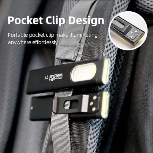 WARSUN Compact Multi-Mode Pocket LED Flashlight
