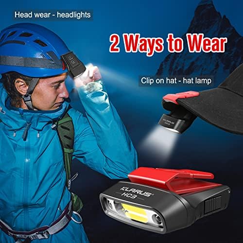 Klarus HC3 Rechargeable Cap Light - 100 Lumens