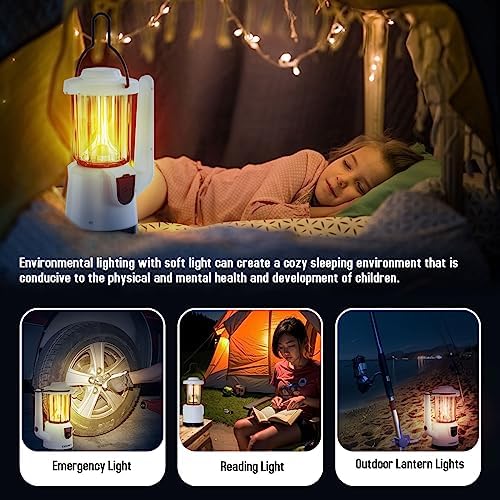 COWHERD Rechargeable Lantern Flashlight