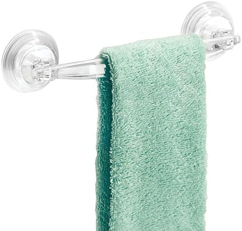 iDesign Plastic Power Lock Suction Towel Bar