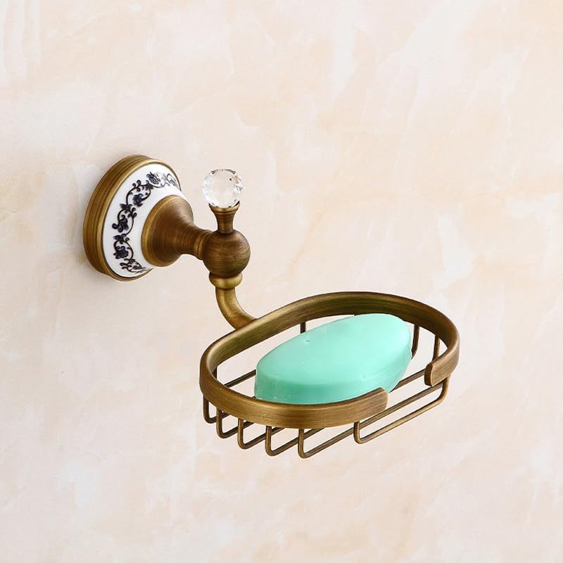 Antique Copper Towel Rack Set