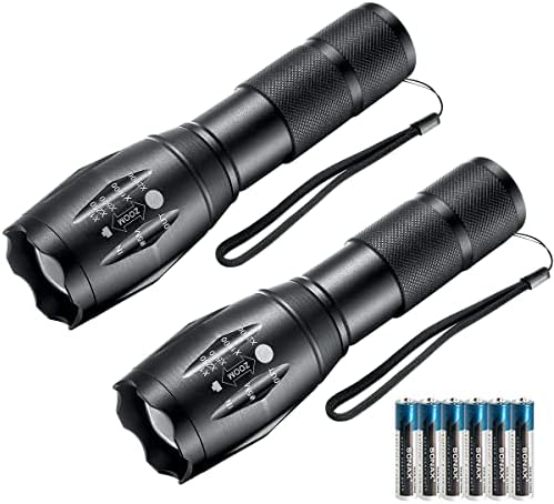 Tactical Flashlights for Hiking Camping Emergency Use