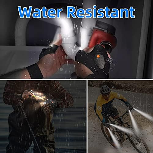 Rechargeable LED Glove for Men Fishing Camping