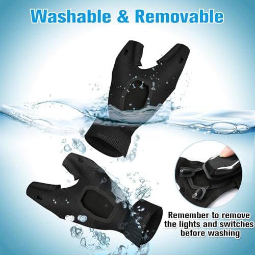 Fathers Day LED Gloves Dad Gift for Men