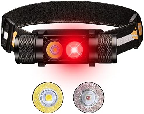 Packed with Power D25LR Headlamp for Hiking Camping