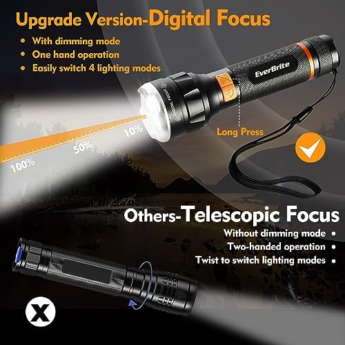 EverBrite LED Flashlight Super Bright Water-Resistant and Durable