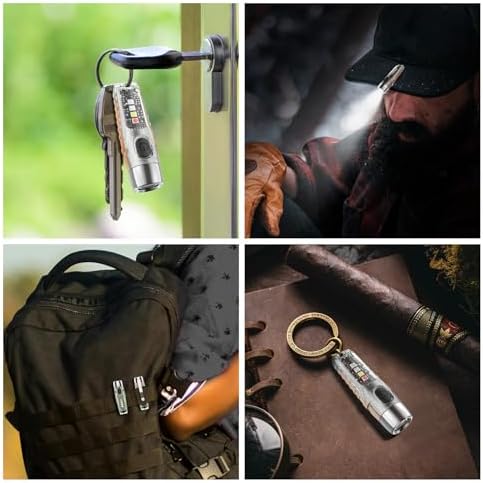 TUNENGE S12Plus Compact Rechargeable Multifunctional Outdoor Flashlight