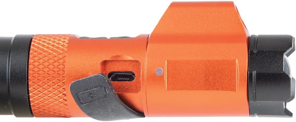 Handheld Rechargeable Magnetic LED Flashlight with 350 Lumen Spotlight