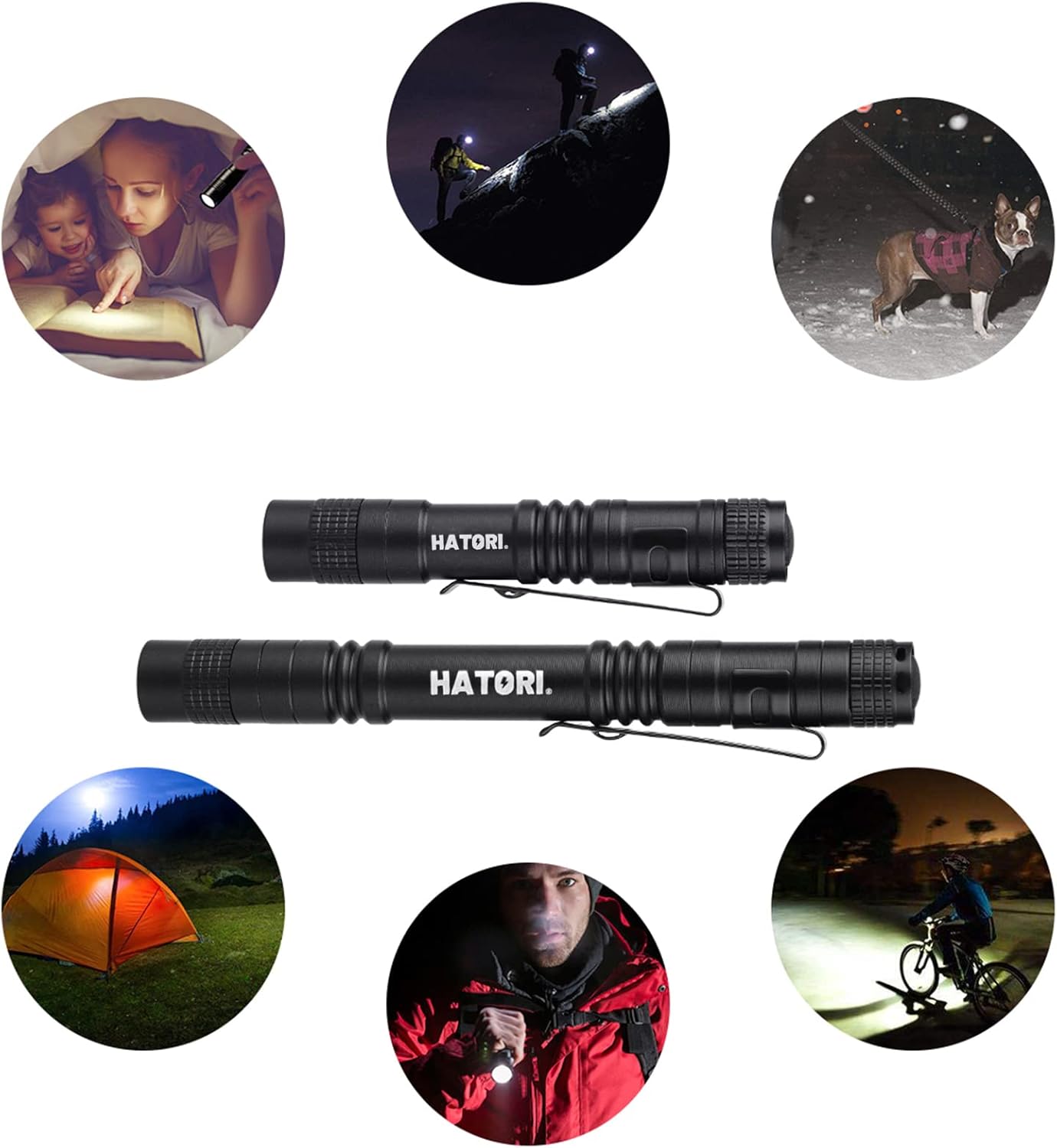 Bright Portable LED Flashlight