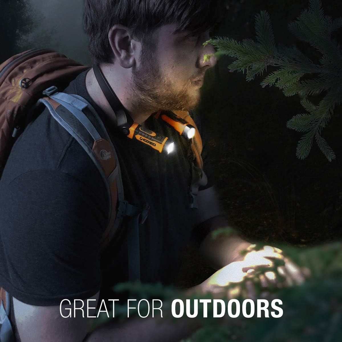 EZRED NK15-OR ANYWEAR Rechargeable Neck Light