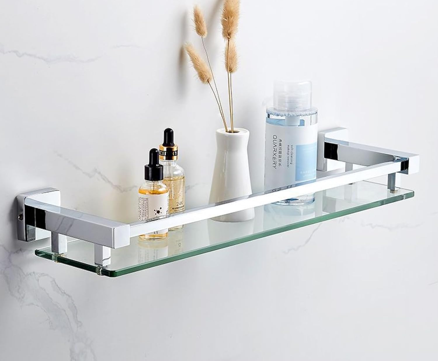Space-Saving Stylish Bathroom Towel Rack Corinthian Style Snake Design
