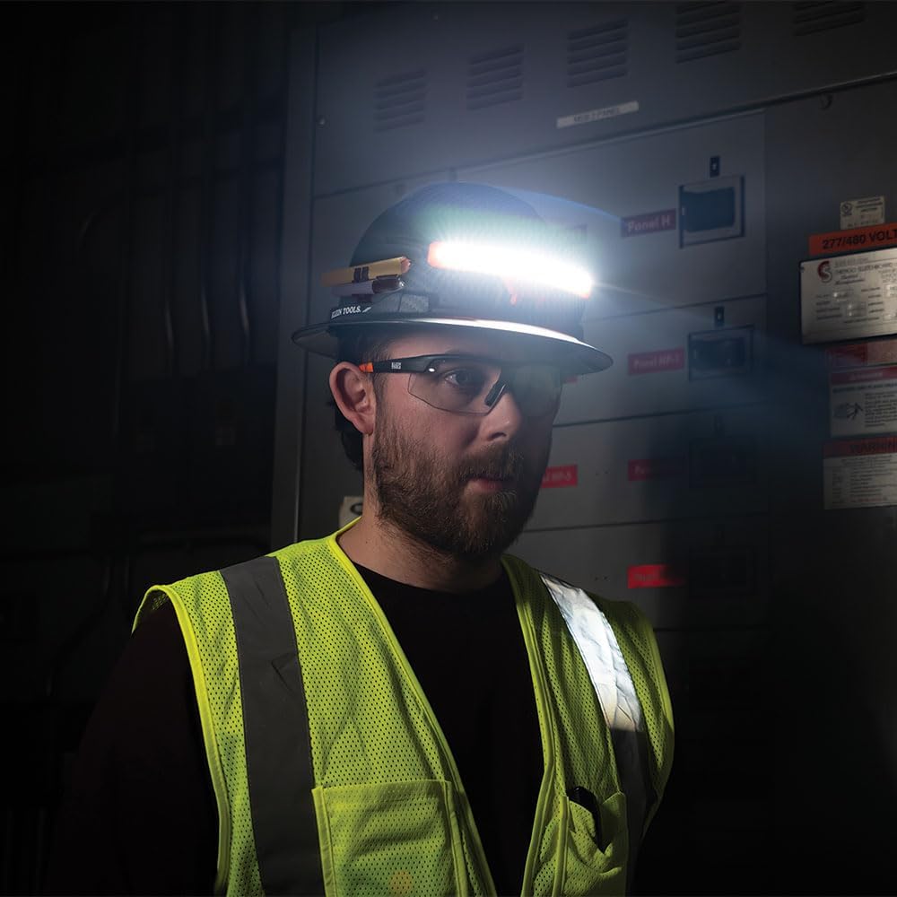 Klein Tools KHH56308 Rechargeable LED Wide-Beam Handheld Headlamp