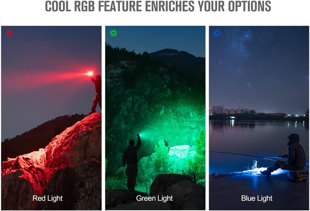Get the ULTRA Bright Portable Laser Flashlight for 7000 Lumens