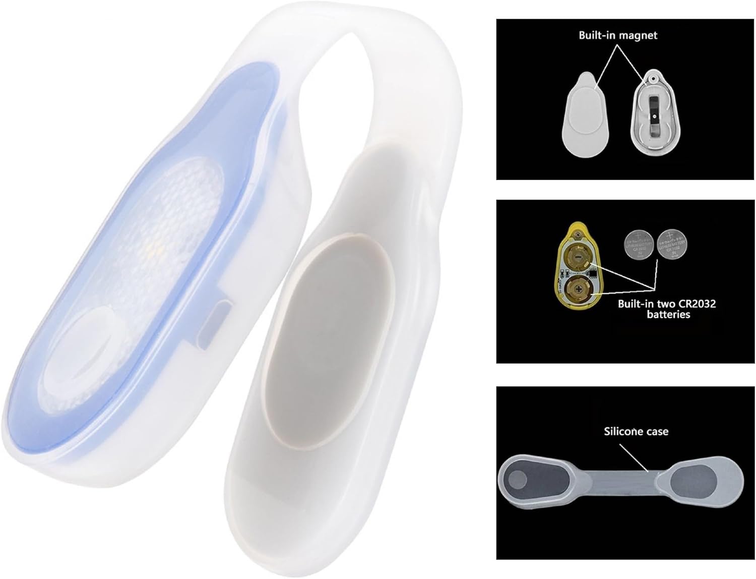 LED Clip-On Night Light for Nursing Shifts