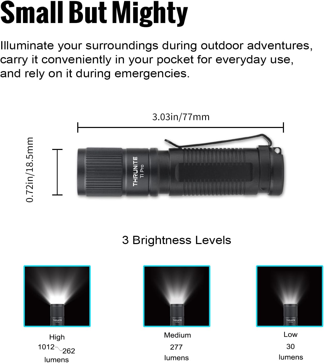 ThruNite Ti Pro Handheld Flashlight