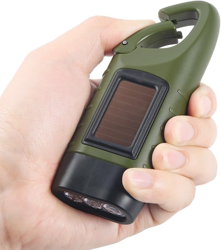 Simpeak 2-Pack Hand Camp Solar Lights Emergency Outdoor