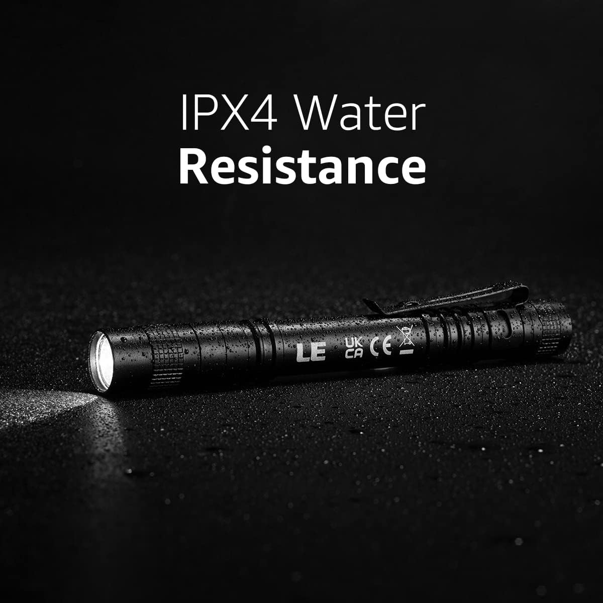 LE LED Pen Flashlight Lightweight Durable