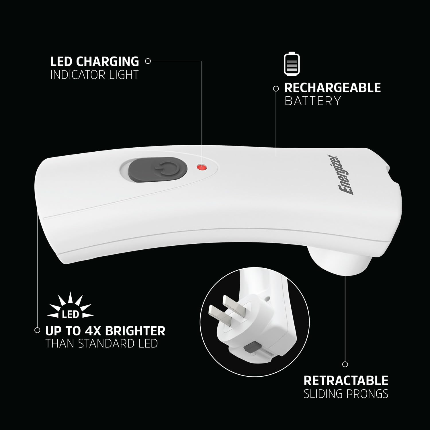 Energizer Weatheready Rechargeable Handheld Light 3-Pack