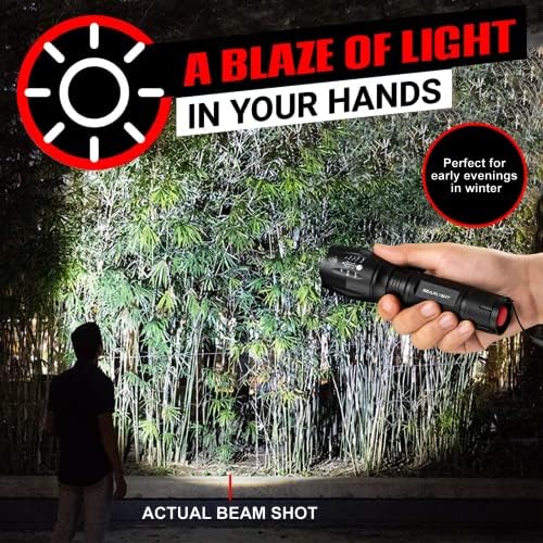 GearLight LED Flashlight - Durable camping flashlight with zoom feature