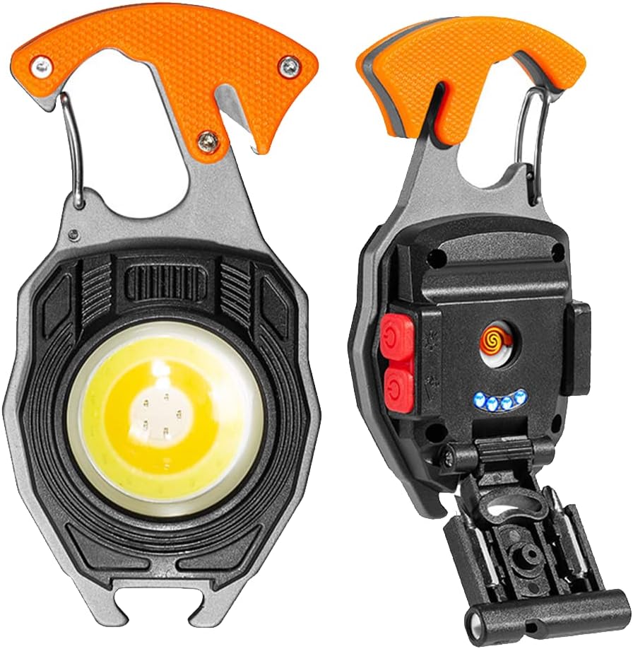 Bright Sparks Rechargeable LED Flashlight Keychain