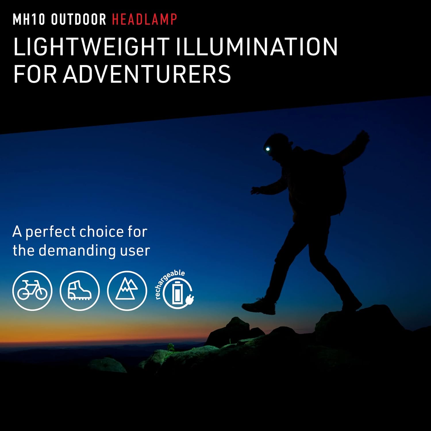 Ledlenser MH10 Rechargeable Headlamp