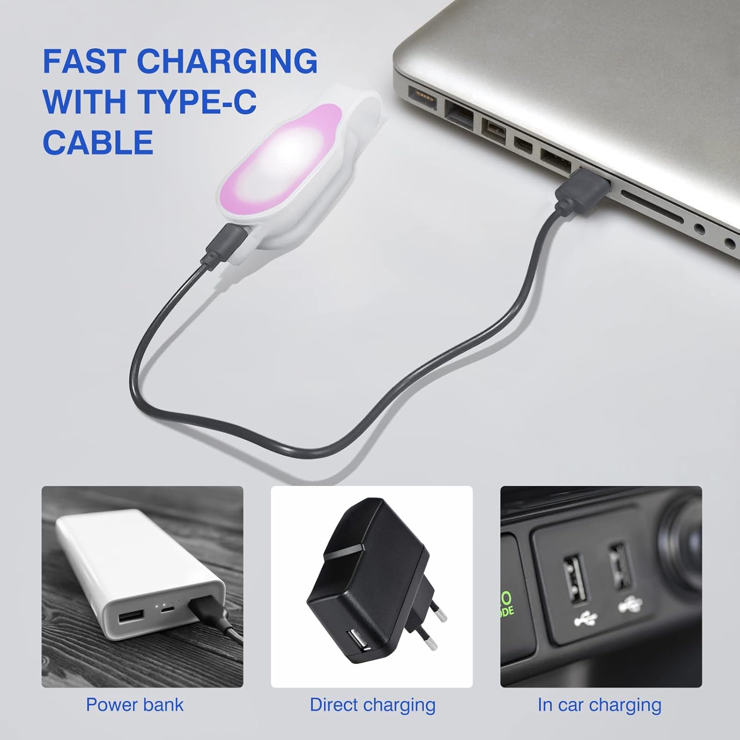 NYNorth Clip-On Rechargeable Nursing Light
